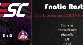 Fnatic Wins GESC SEA Qualifiers