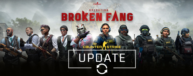 CS:GO’s latest update brings in Broken Fangs skins, more rewards