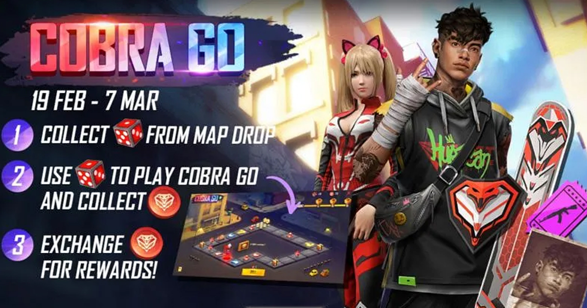 Free Fire Cobra Go Event: What all Gamers can expect