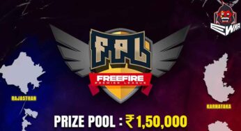 EWar Games to host Free Fire Premiere League with Rs 1.5L Prize Pool