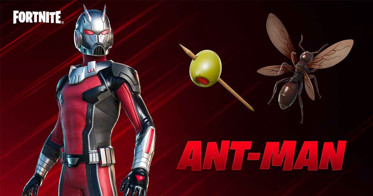 Ant-man in Fortnite