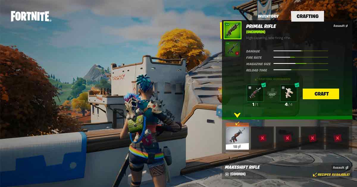 Epic Games launches Prime Survival: Crafting Guide in Fortnite