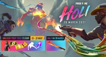 Garena to Celebrate Holi in Free Fire with an Event, Web Series