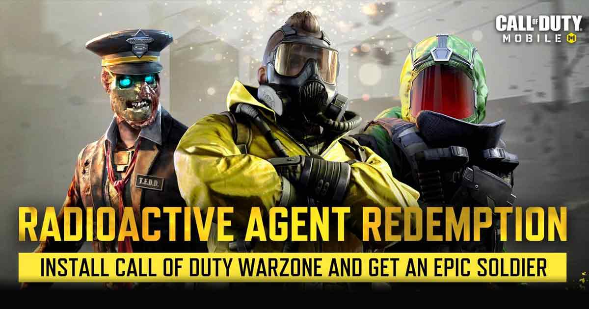 CoD Mobile Radioactive Agent Redemption