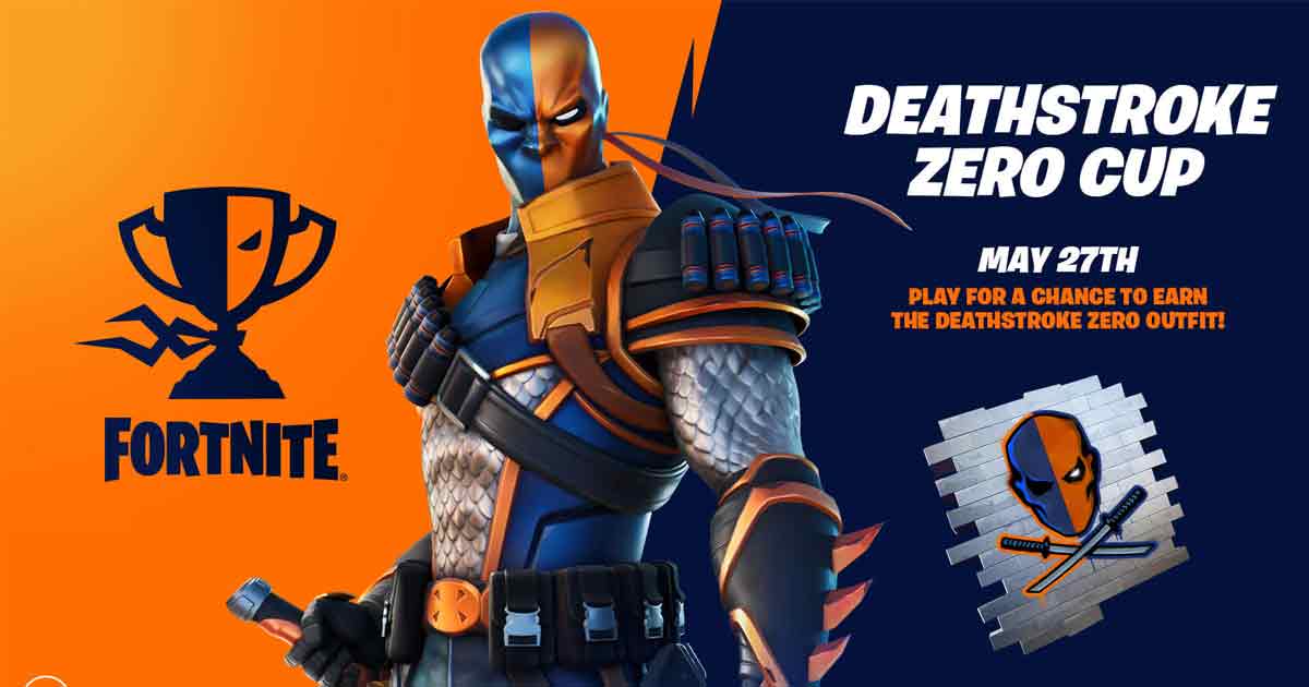 DC’s Deathstroke Zero Outfit set to join Fortnite on June 1