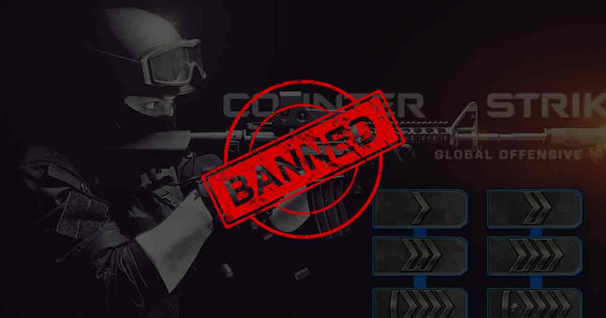 Boosting Ranks Unfairly will cause Permanent Account Ban in CS:GO