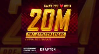 Battlegrounds Mobile India crosses 20 Million Pre-registrations in 2 Weeks