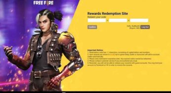 Free Fire Redemption Site: Process of using Redeem Codes