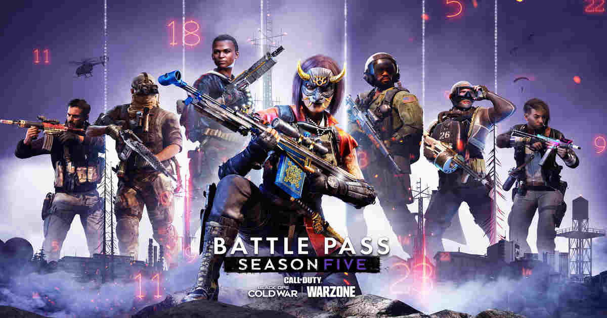 CoD Season Five Battle Pass