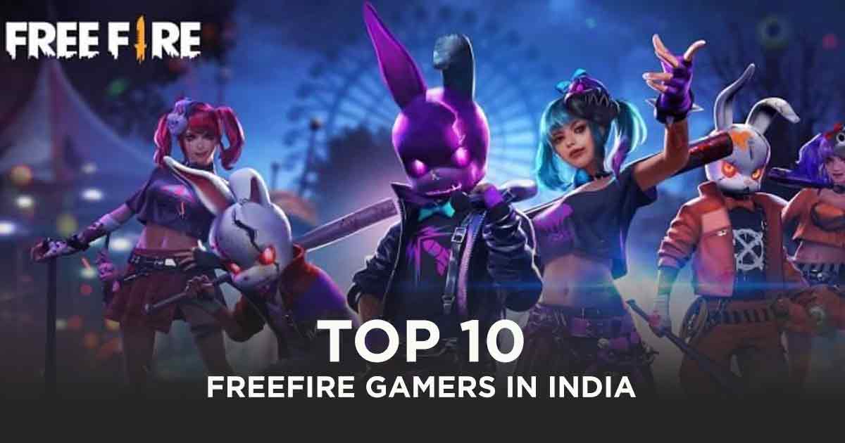Top 10 Best Free Fire players in India 2021